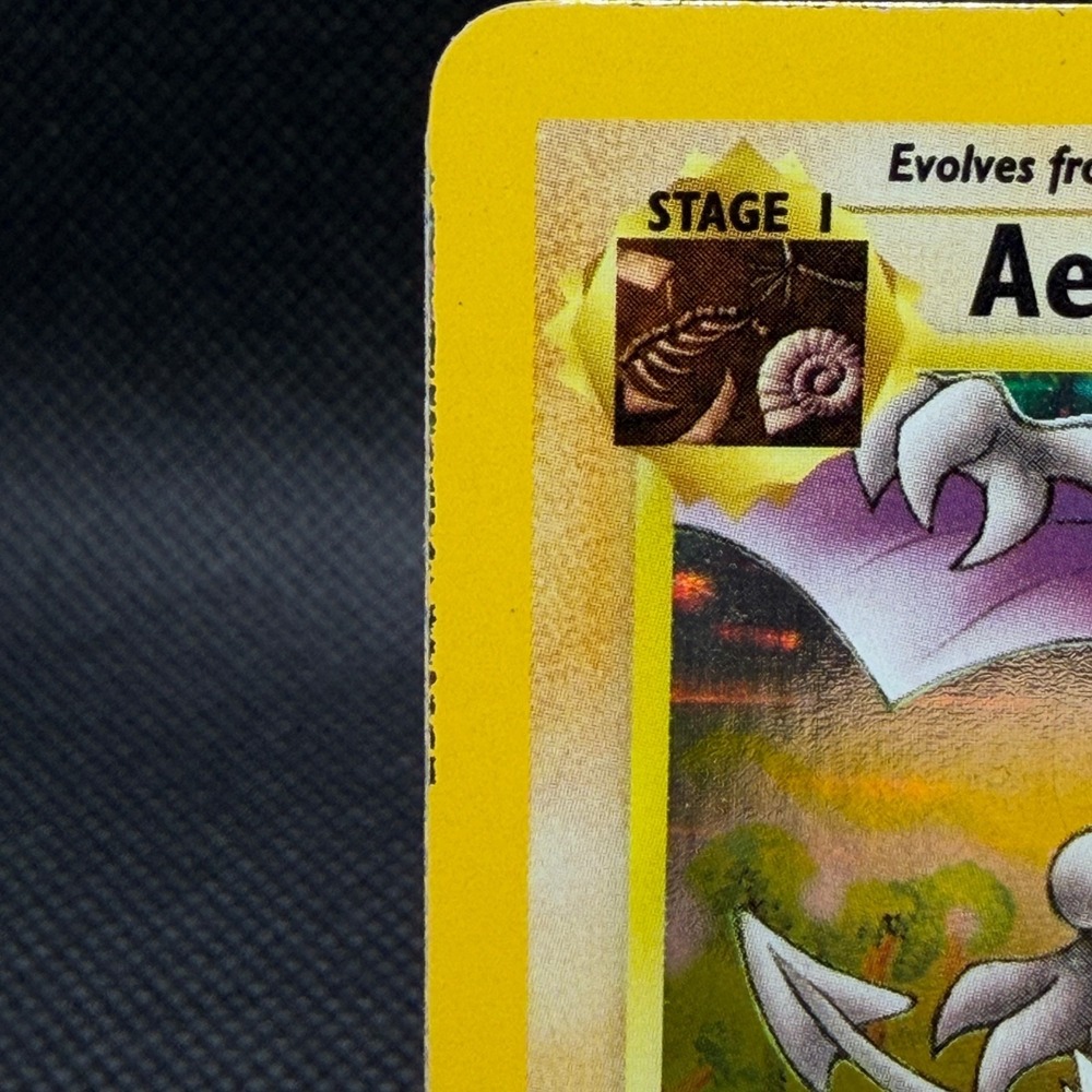 Aerodactyl Fossil Holo Rare #1 1999 Pokémon Card LP - Picture 8 of 13